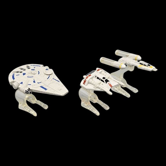 Mattel Other - Hot Wheels Star Wars Millennium Falcon Rebel Snowspeeder Y Wing Diecast Replicas